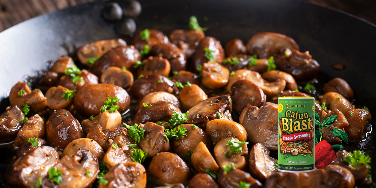 Cajun Blast Saute' Mushrooms | Cajun Creole Market